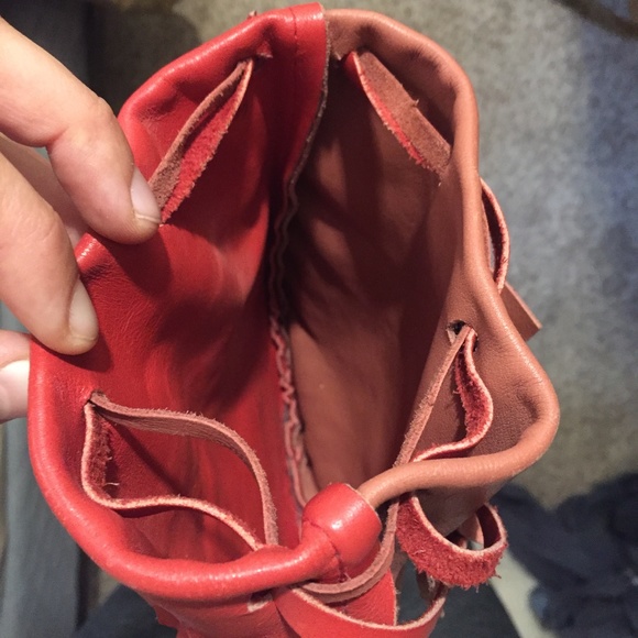 Vintage 2 Coloured Leather Purse - Picture 7 of 13